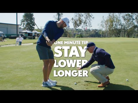 Chasing Scratch - One Minute Tip: Stay Lower Longer