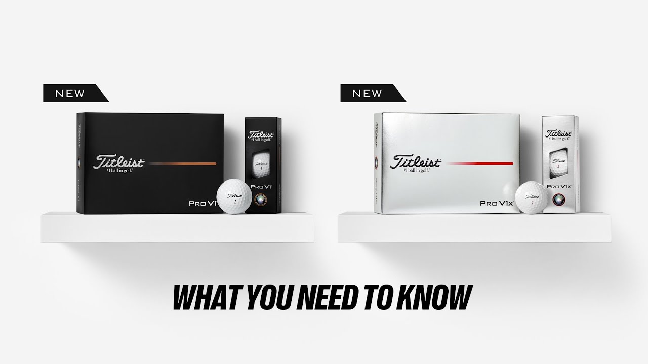 What You Need To Know About the New 2025 Titleist Pro V1 and Pro V1x